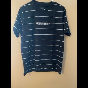 Denim & flower - stripped t-shirt